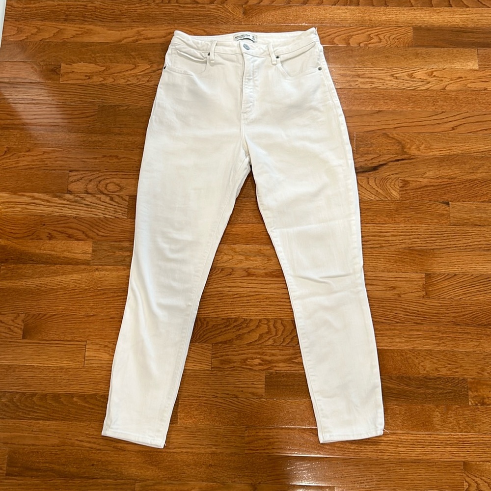 Abercrombie White Jeans